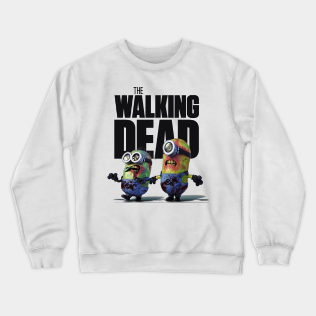 Dead Minions Walking Crewneck Sweatshirt by ShawnaMac